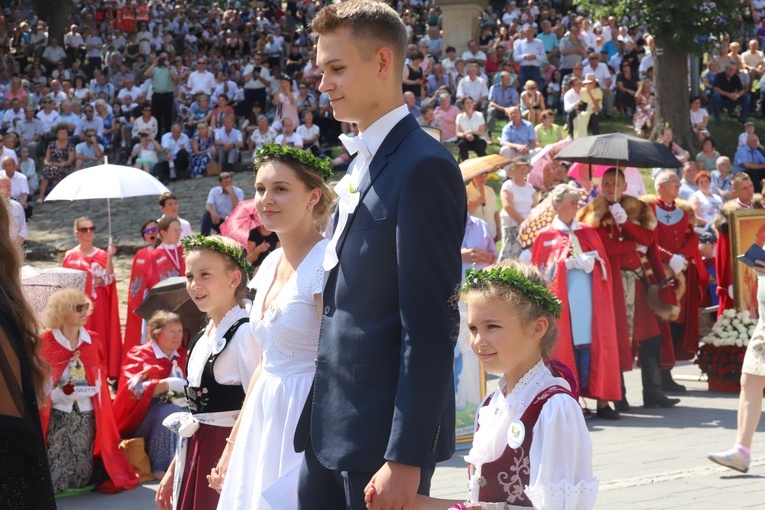 Zakończenie uroczystości ku czci Wniebowzięcia NMP w Kalwarii Zebrzydowskiej