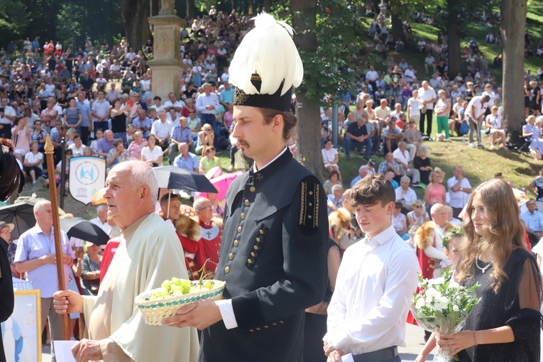 Zakończenie uroczystości ku czci Wniebowzięcia NMP w Kalwarii Zebrzydowskiej