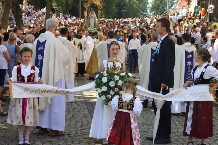 Zakończenie uroczystości ku czci Wniebowzięcia NMP w Kalwarii Zebrzydowskiej