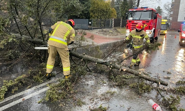 Śląskie. Burze i grad. Największe straty na Podbeskidziu