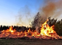 Śląskie. Kłobuccy policjanci zatrzymali nastolatka, który miał podpalać lasy