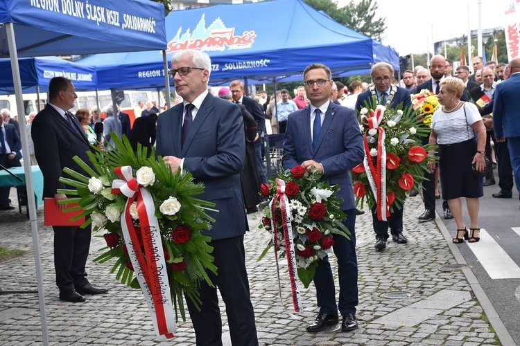 Obchody 43. rocznicy powstania Solidarności we Wrocławiu