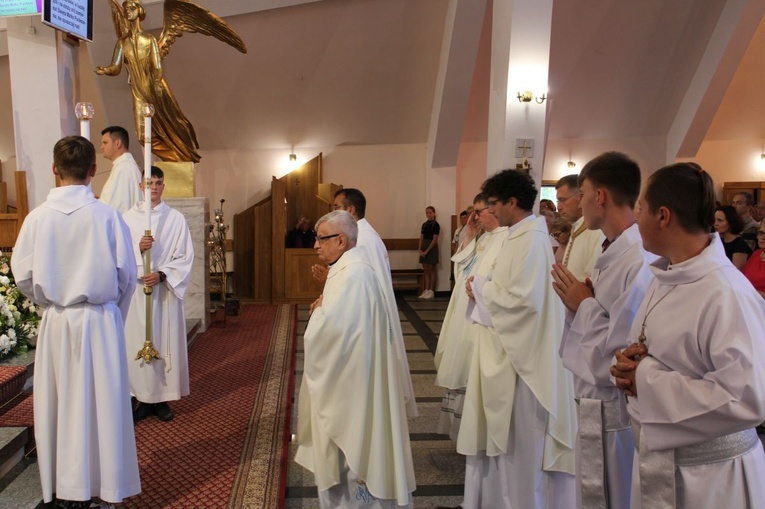 Pielgrzymka z Łąkty do Pasierbca