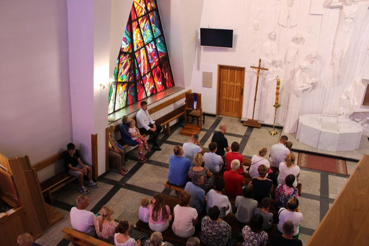 Pielgrzymka z Łąkty do Pasierbca