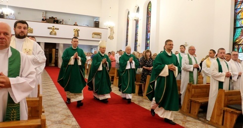 Mszy św. przewodniczył bp Marek Solarczyk.