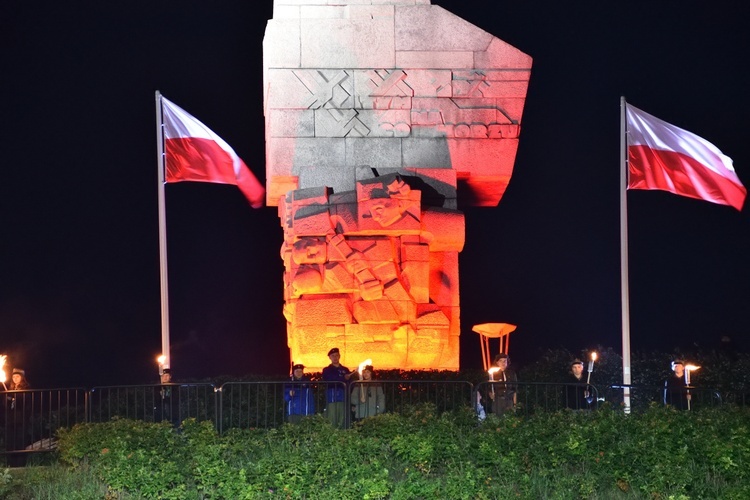 Obchody rocznicowe na gdańskim Westerplatte