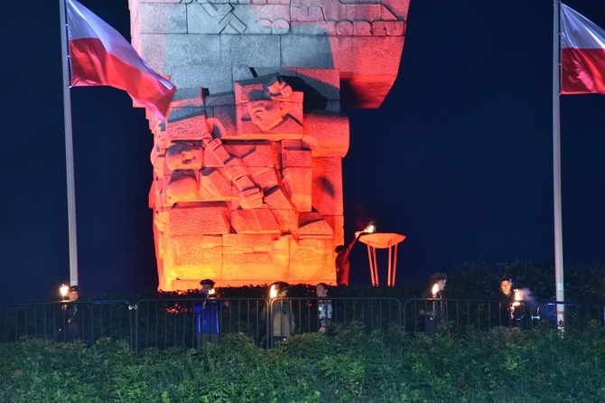 Obchody rocznicowe na gdańskim Westerplatte