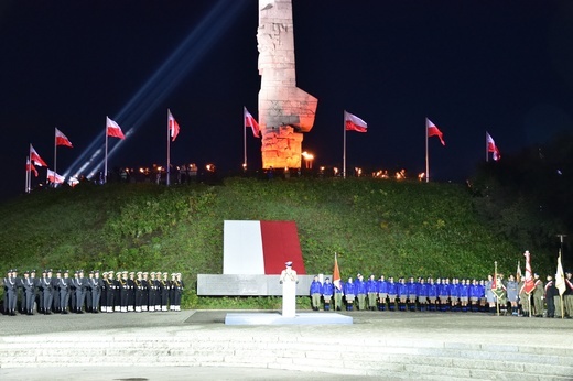 Obchody rocznicowe na gdańskim Westerplatte