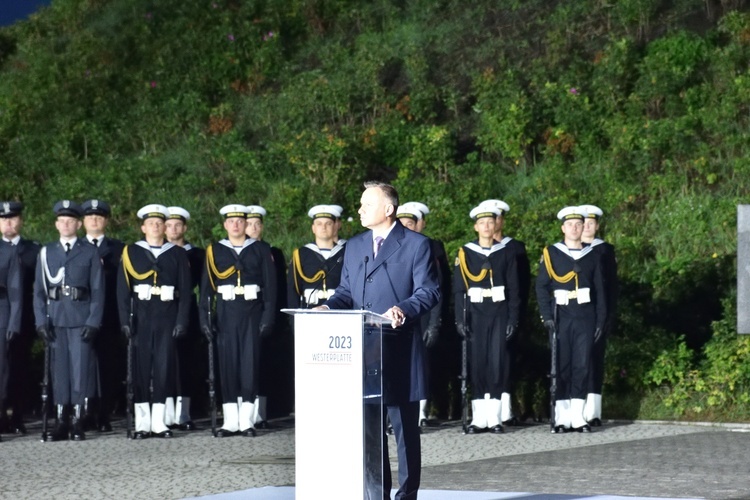 Obchody rocznicowe na gdańskim Westerplatte