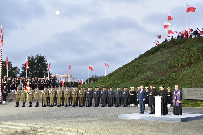 Obchody rocznicowe na gdańskim Westerplatte