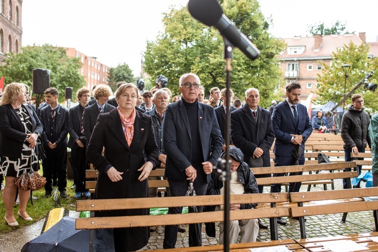 Msza św. przy pomniku Obrońców Poczty Polskiej 2023