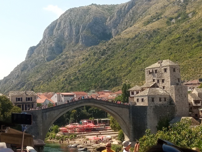 Mostar – tam też byli pielgrzymi z Kałkowa.