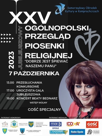 W Komprachcicach po raz 25. odbędzie się Ogólnopolski Przegląd Piosenki Religijnej