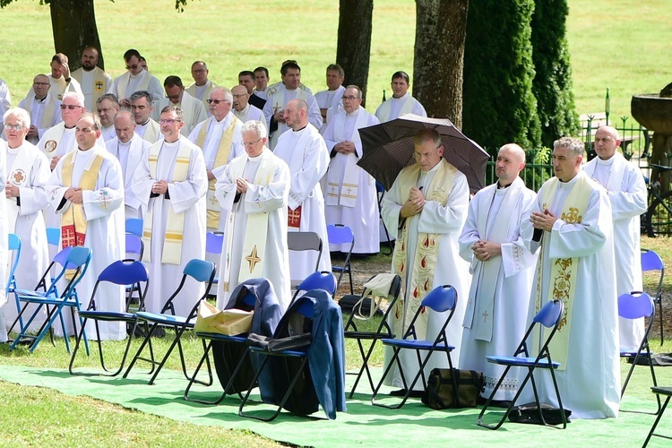 Gietrzwałd. Spotkanie kapłanów warmińskich