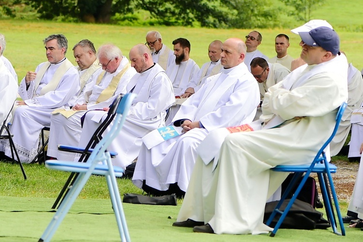 Gietrzwałd. Spotkanie kapłanów warmińskich
