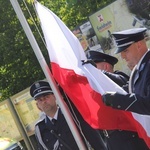 Błogosławieństwo sztandaru policji w Świdwinie