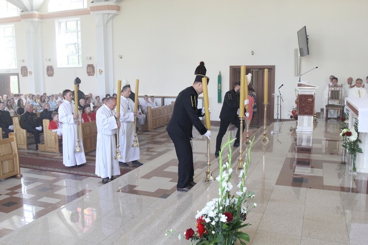 Poświęcenie nowej świątyni w Lubinie