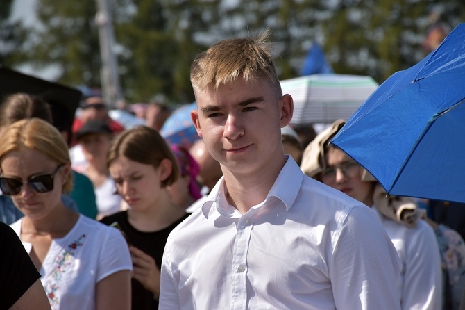 Beatyfikacja rodziny Ulmów w Markowej - pielgrzymi z całej Polski na Mszy św.