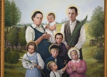 Obraz beatyfikacyjny rodziny Ulmów 