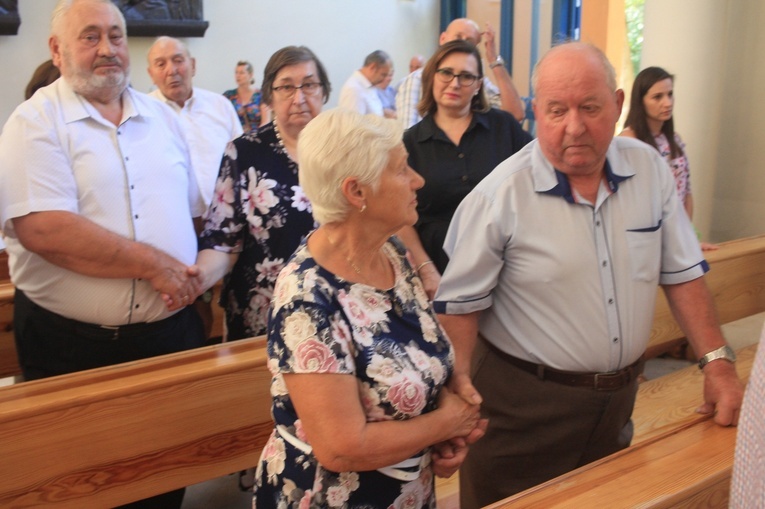 Pielgrzymka złotych jubilatów małżeńskich