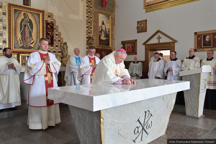 Konsekracja kościoła w Budach Barcząckich