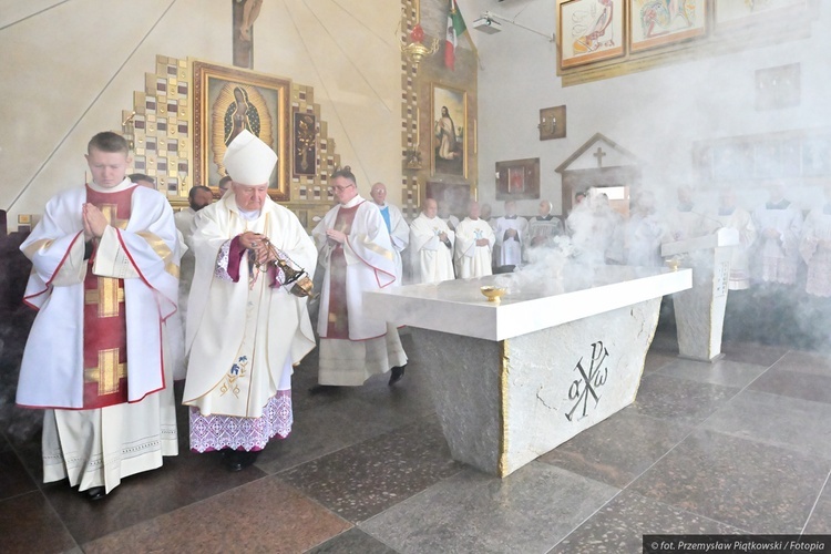 Konsekracja kościoła w Budach Barcząckich