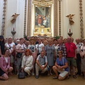 W kaplicy cudu eucharystycznego w kościele św. Krystyny w Bolsenie.