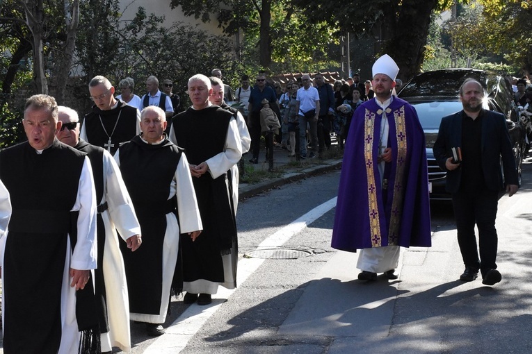 Pożegnanie śp. o. Albina Chorążego OCist.