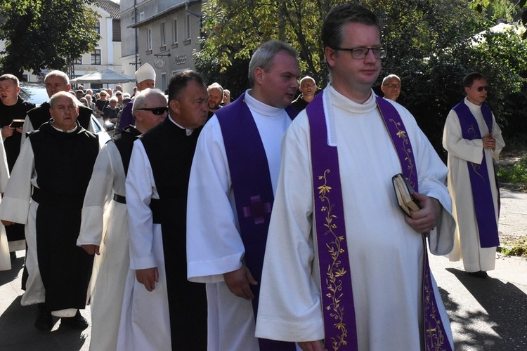 Pożegnanie śp. o. Albina Chorążego OCist.