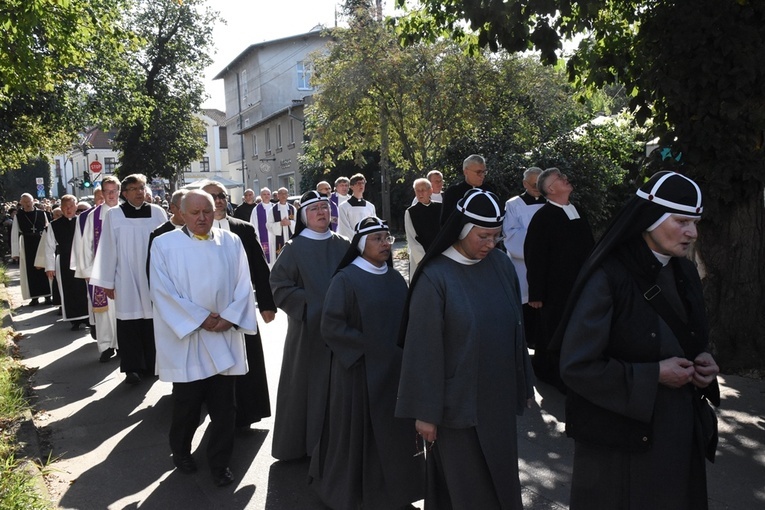 Pożegnanie śp. o. Albina Chorążego OCist.