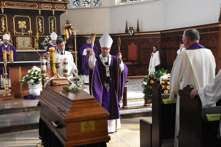 Pożegnanie śp. o. Albina Chorążego OCist.