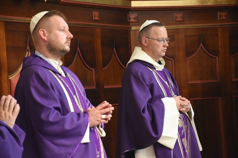 Pożegnanie śp. o. Albina Chorążego OCist.