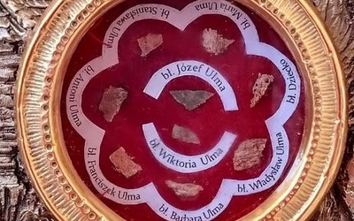 Peregrynacja relikwii błogosławionej rodziny Ulmów w kwietniu w diecezji tarnowskiej