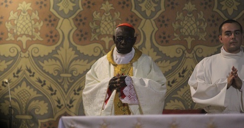 Odwiedziny kardynała R. Saraha w Legnicy