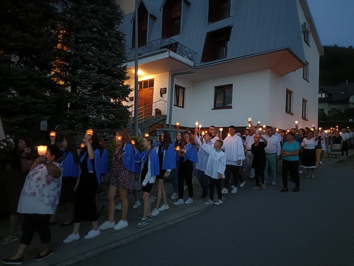 Nabożeństwo fatimskie w Gródku nad Dunajcem