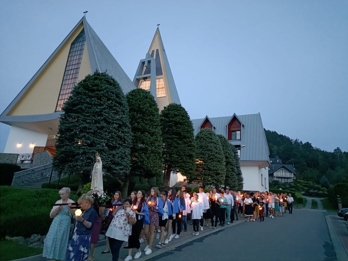 Nabożeństwo fatimskie w Gródku nad Dunajcem