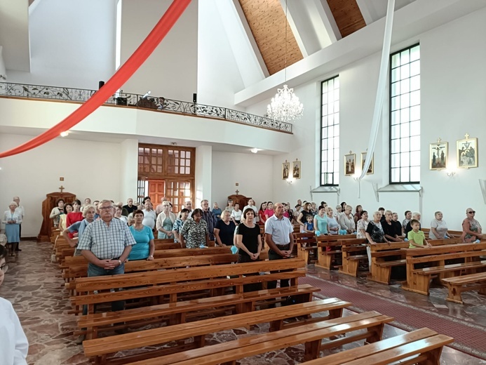 Nabożeństwo fatimskie w Gródku nad Dunajcem
