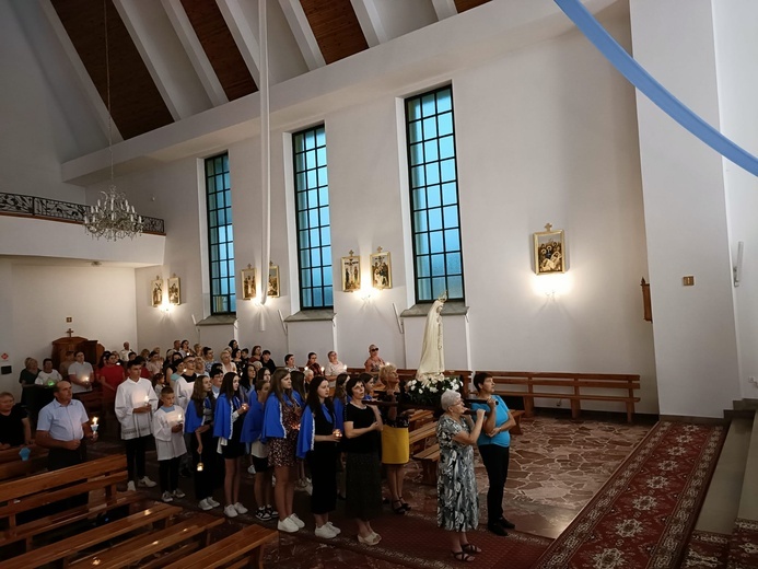 Nabożeństwo fatimskie w Gródku nad Dunajcem