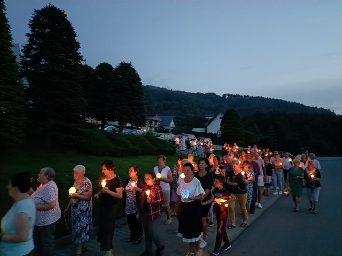 Nabożeństwo fatimskie w Gródku nad Dunajcem