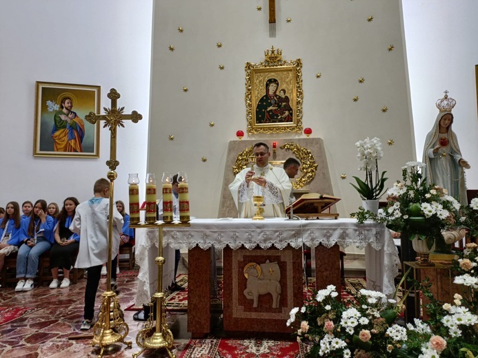 Nabożeństwo fatimskie w Gródku nad Dunajcem