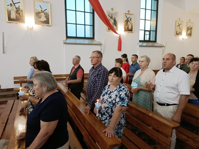 Nabożeństwo fatimskie w Gródku nad Dunajcem