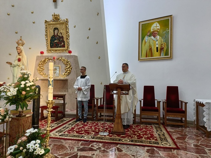 Nabożeństwo fatimskie w Gródku nad Dunajcem