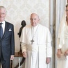 Franciszek przyjął na audiencji parę królewską z Belgii