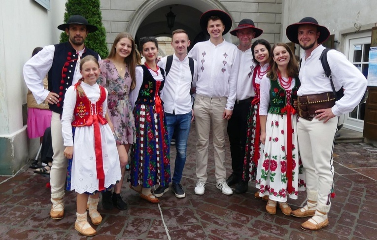 Przyjaciele z Żywca i okolic, którzy od lat razem chodzą na Jasną Górę, ale i wspierają się w ciągu roku.