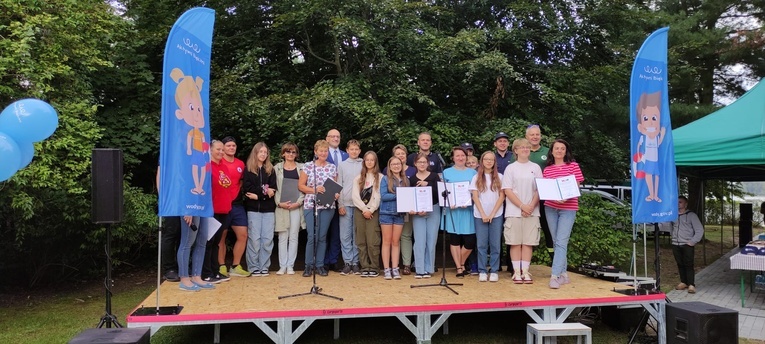 Region. Piknik podsumowujący program "Aktywni Błękitni - Szkoła Przyjazna Wodzie"