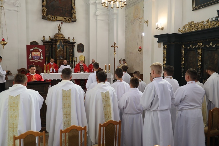 Błogosławieństwo ceremoniarzy i animatorów