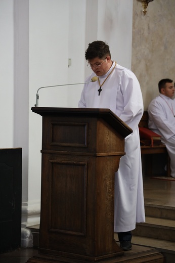 Błogosławieństwo ceremoniarzy i animatorów