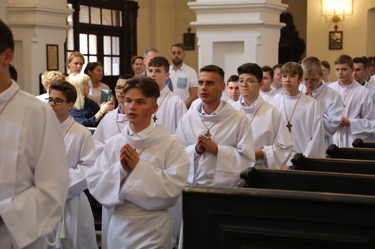 Błogosławieństwo ceremoniarzy i animatorów