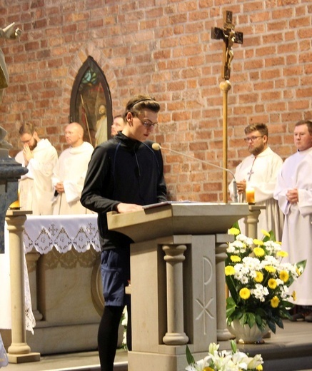 Pielgrzymka młodzieży do Rud