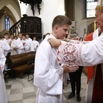 Wręczenie krzyży ceremoniarza